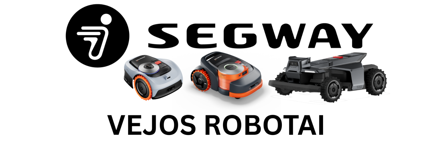 Segway Navimow vejos robotai